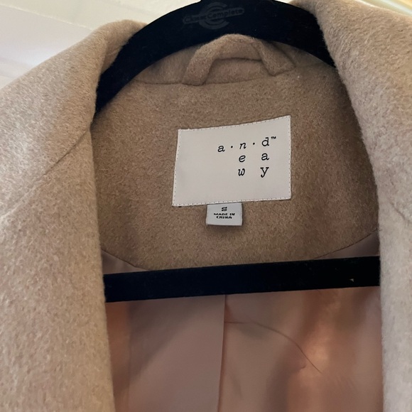 A New Day Wool Camel Coat - Picture 2 of 5